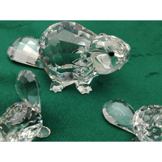 Swarovski Silver Crystal - Mamma Castoro 164637 Swarovski Silver Crystal - Mamma Castoro 164637