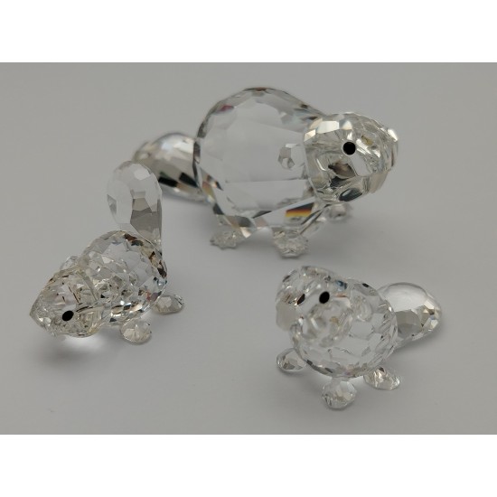 Swarovski Silver Crystal - Mamma Castoro 164637 Swarovski Silver Crystal - Mamma Castoro 164637