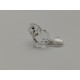 Swarovski Silver Crystal - Castoro baby seduto 164638 Swarovski Silver Crystal - Castoro baby seduto 164638