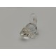Swarovski Silver Crystal - Castoro sdraiato 164639 Swarovski Silver Crystal - Castoro sdraiato 164639