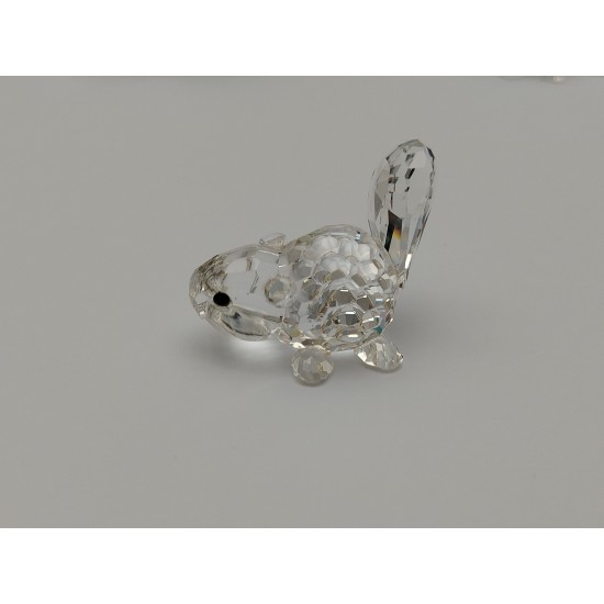 Swarovski Silver Crystal - Castoro sdraiato 164639 Swarovski Silver Crystal - Castoro sdraiato 164639