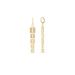 Unoaerre Orecchini in bronzo dorato LUX 566215